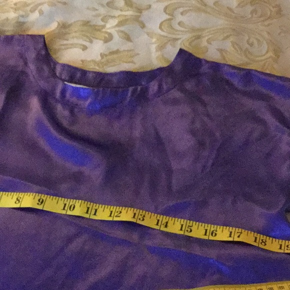 - Gitano Sz S Purple Sleeveless Blouse 100%Polyester - Picture 5 of 7